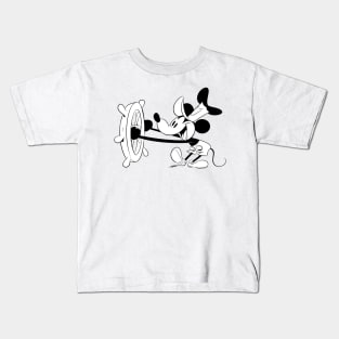 Steamboat Willie Kids T-Shirt